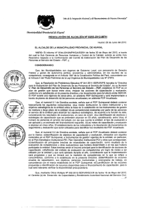 :Municipafufad CFrovincia{ de Huara{ RESOLUCIÓN  DE  ALCALDÍA N° 0255-2012-MPH áe áe(