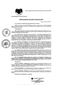 :Municipaliáaá áe Jfuara{ RESOLUCIÓN  DE  ALCALDÍA  N° 0253-2012-MPH y