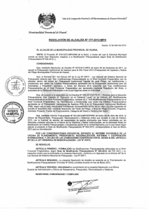 RESOLUCIÓN DE  ALCALDÍA N°  177 -2012-MPH