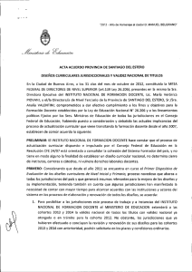 Acta Acuerdo Santiago del Estero