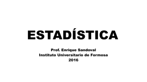 Clase 1 Estadística Laguna 2016