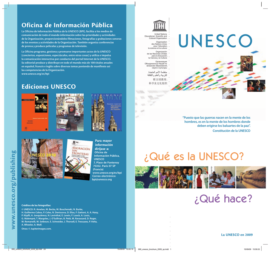 unesco assignment pdf