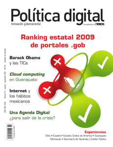 Política digital Ranking estatal 2009 de portales .gob Barack Obama
