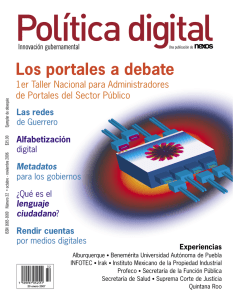 Política digital Los portales a debate 1er Taller Nacional para Administradores