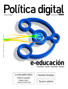 e-educación La nueva gestión pública Reinventar Tamaulipas Tips para e-gobierno