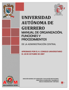 Manual de Organizacion y Funciones Administracion Central UAGro.pdf