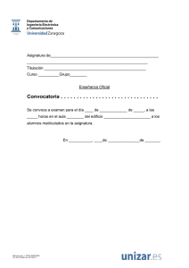 Convocatoria oficial examen (Formato .pdf) 