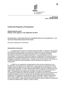 S Comité del Programa y Presupuesto Vigesimoquinta sesión