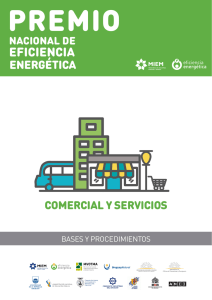 PREMIO EFICIENCIA ENERGÉTICA COMERCIAL Y SERVICIOS