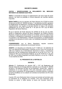 Decreto N°299-03 del 23-07-03