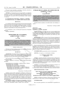 Resolución Nº 58-009 de la URSEA del 07-05-2009