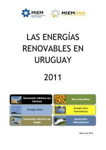 Descargar informe sobre las energías renovables en Uruguay