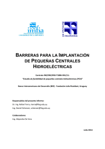 Documento barreras para la incorporación de PCH