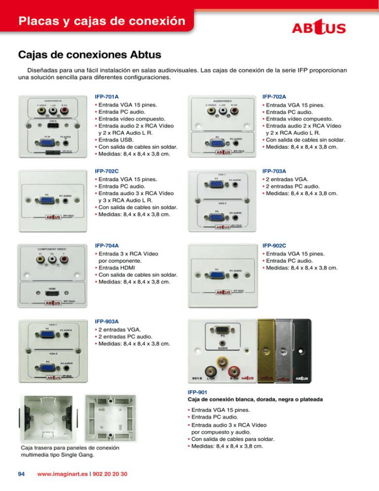 Amplificateur De Distribution Audio Abtus VGA 2-1x4 - Neuf