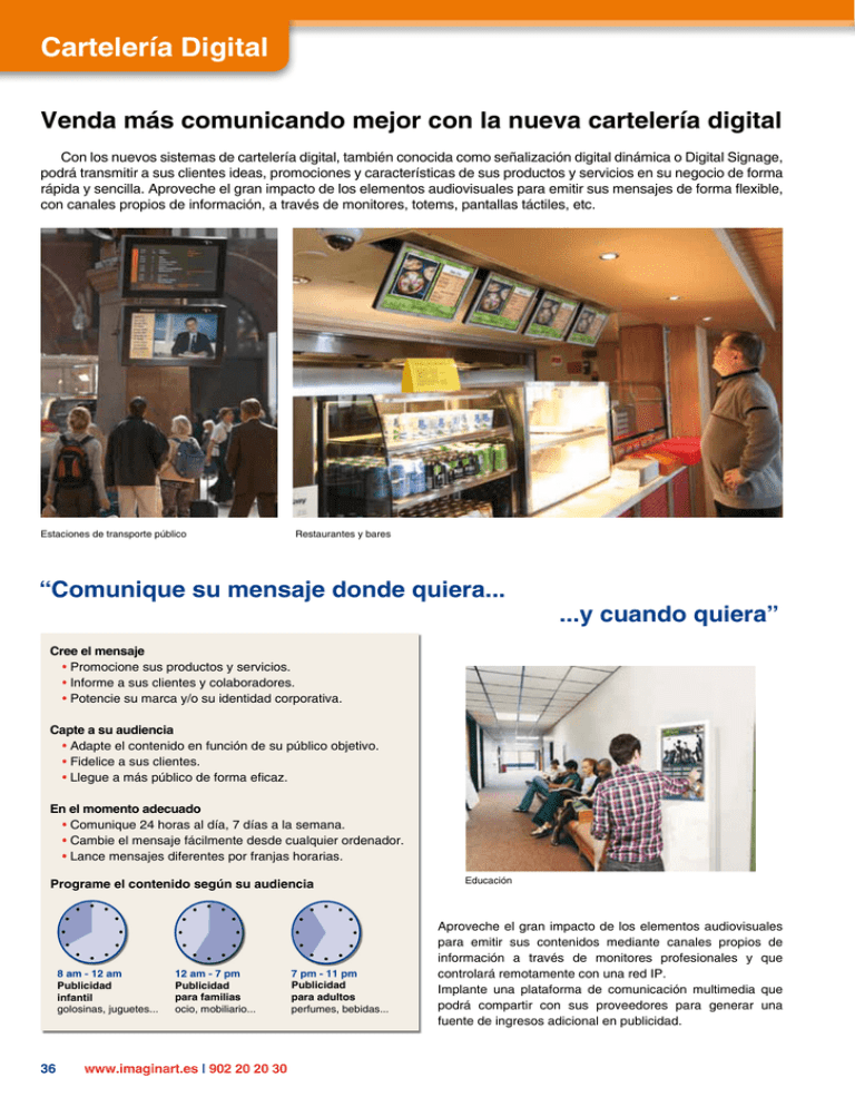 Catalogo Sistemas Carteleria