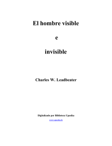 Hombre visible invisible