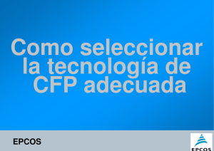 PFC Days 01 - Tecnología de CFP