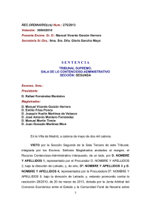 Sentencia del Tribunal Supremo 14/05/2014