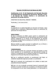 Decreto Nº 174 de 2013