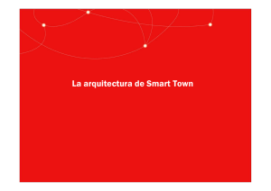 La arquitectura de Smart Town