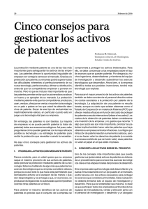 wipo magazine 02 2016 five tips managing your patent