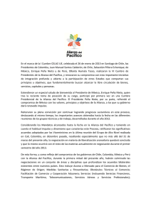 VI Summit Santiago Declaration s