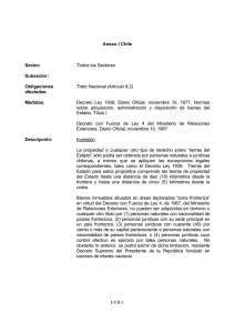 Todos los Sectores  Trato Nacional (Artículo 9.2)