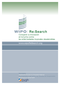 www.wipoReSearch.org Secretaría: Administradora del Centro de Vínculos de Cooperación: