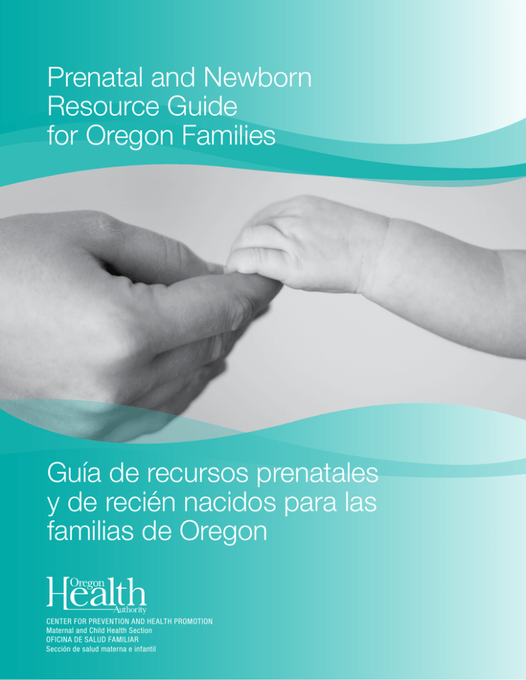 Prenatal And Newborn Resource Guide English And Spanish