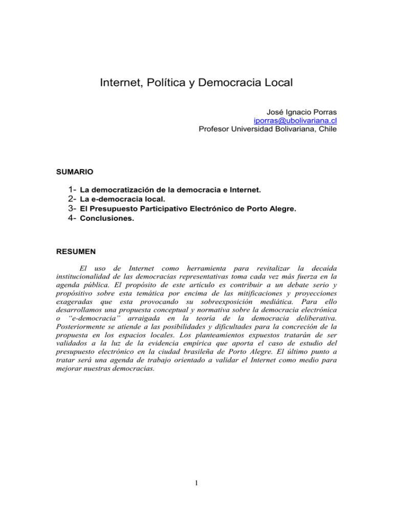DemocraciaLocal E Internet pdf