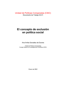 El concepto de exclusion en la politica social.pdf