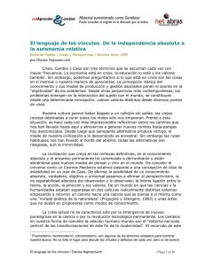 El lenguaje de los vinculos en la sociedad civil.pdf