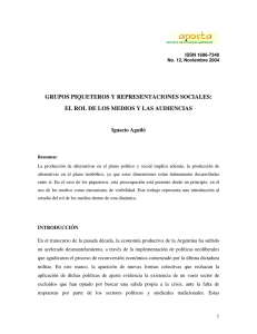 Representaciones sociales de los Piqueteros argentinos.pdf