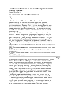 Los actores sociales urbanos en la sociedad de la informacio.pdf