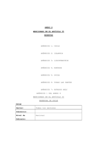 APÉNDICE 1: CHILE APÉNDICE 2: ISLANDIA APÉNDICE 3: LIECHTENSTEIN