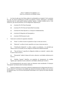 Anexo 7 referido en los Capítulos 7 y 8 1.