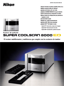 [Características escáner LS 8000 ED]