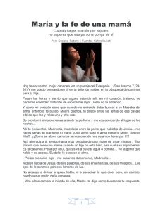 136- MARIA María y la fe de una mamá Susana Ratero