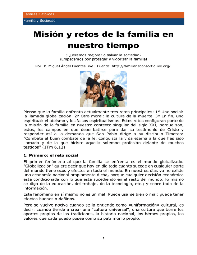 219 FAMILIA Mision y retos de