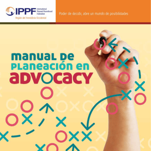 Manual de Planeación en Advocacy