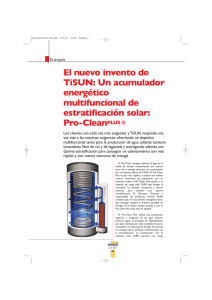 El nuevo invento de TiSUN: Un acumulador energético multifuncional de