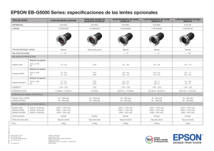 [Gama de Lentes Opcionales (pdf esp)]