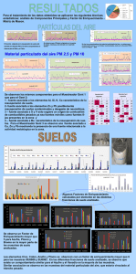 Resultados de estudio de la calidad del aire en una zona de Montevideo durante año 2006-2007
