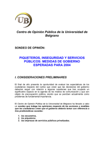 Centro de Opinión Pública de la Universidad de Belgrano