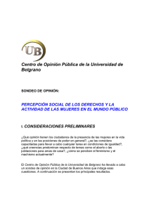 Centro de Opinión Pública de la Universidad de Belgrano