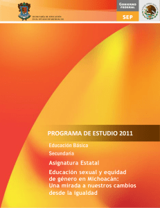 EducaciÃ³n Sexual - MichoacÃ¡n