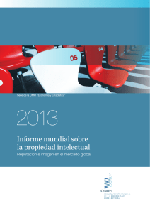 2013 Informe mundial sobre la propiedad intelectual