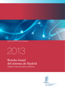 2013 Reseña Anual del sistema de Madrid