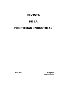 Revista histórica de la Dirección Nacional de la Propiedad Industrial – N°8 Año 2003