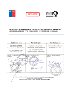 RH 4.1 4.2.1 4.3 Preven y Manejo Expos agentes microbiologicos HRR V3-2015